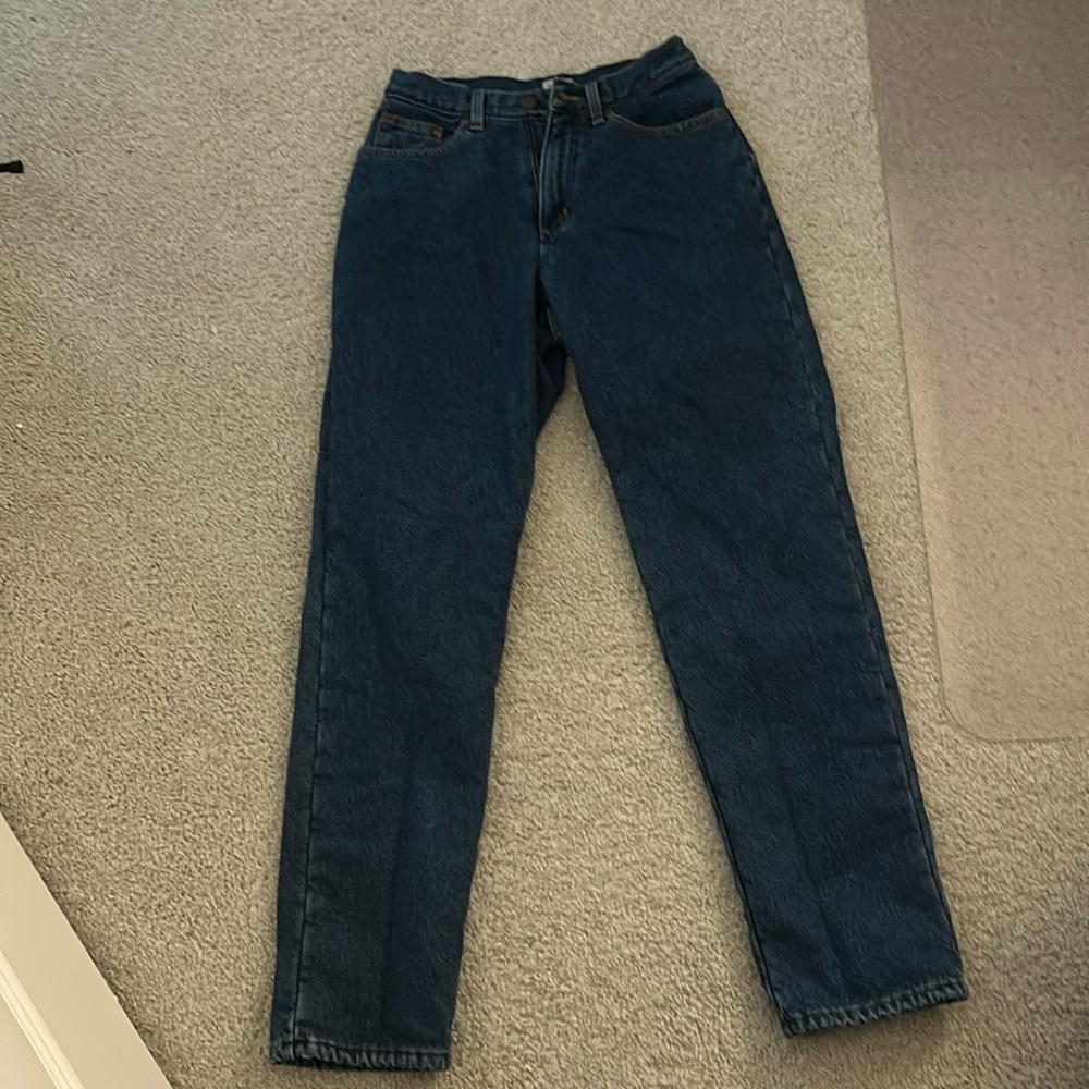 Fleece lined L.L.Bean jeans size 4/28” waist